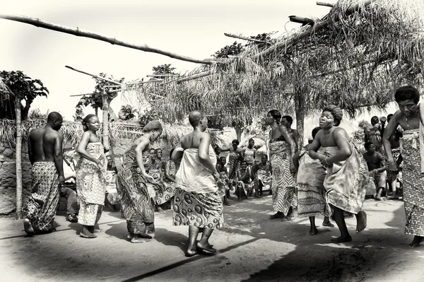 Fiesta de baile en Togo — Foto de Stock