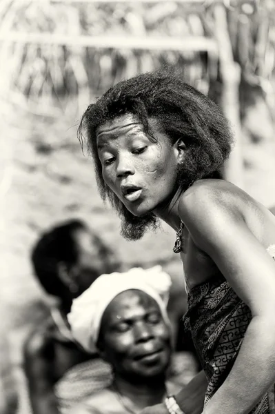 Egy nő a Togo tánc — Stock Fotó