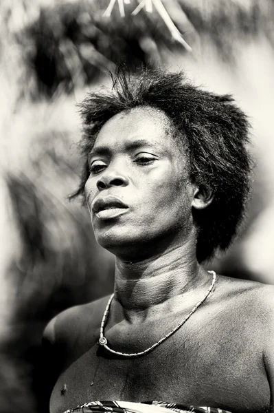 Porträt einer Frau aus Togo — Stockfoto