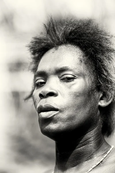 Retrato de una mujer de Togo — Foto de Stock