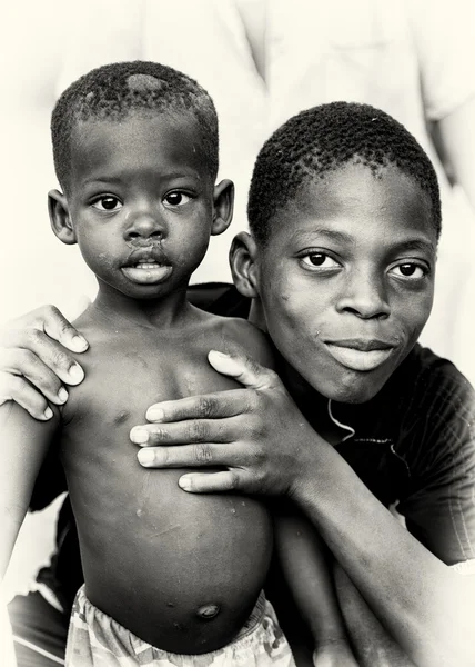Togo iki sevgili kardeş — Stok fotoğraf