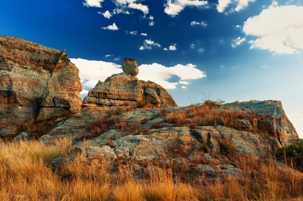 Typical nature of Madagascar, beautiful mountain — Stock Photo, Image