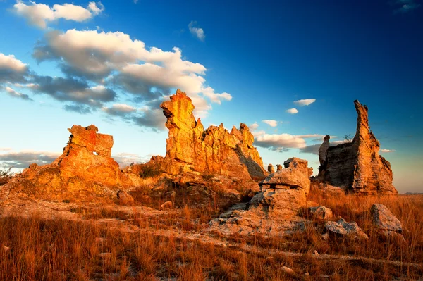 Typical mountains of Madagascar — Stock Photo, Image