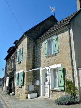 binalarda auvers-sur-oise, Fransa