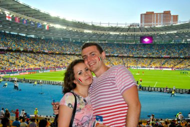euro 2012 İtalya İngiltere Kiev karşı çift aşk futbol maç