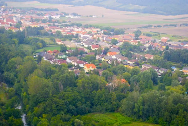 In de buurt van Wenen plaatsen vanuit de lucht — Stockfoto