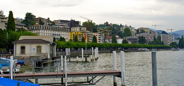 Лугано, Швейцарія — стокове фото
