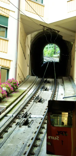 Ferrocarril de funicular —  Fotos de Stock