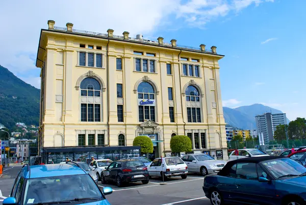 Cinema in Lugano, Switzerland — Stock Photo, Image