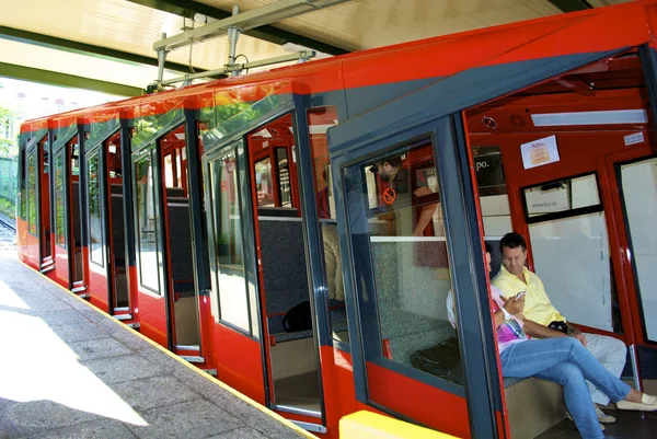 Funicular suíço — Fotografia de Stock