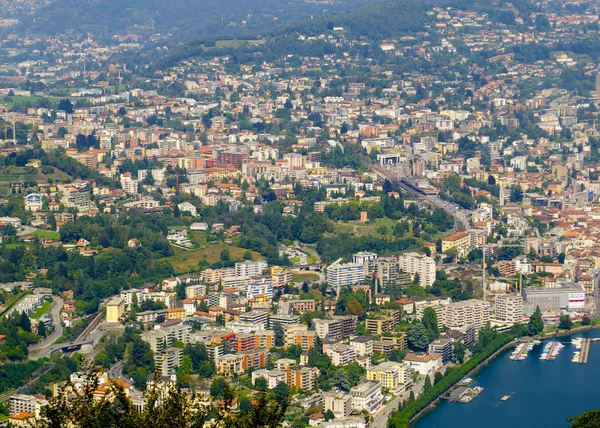 Lugano, Svájc — Stock Fotó