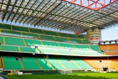 Kuzey tribune Milano san siro ya da giuseppe meazza Stadyumu