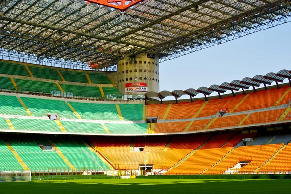 在米兰 san siro 或朱塞佩 · 梅阿查球场体育场 — 图库照片