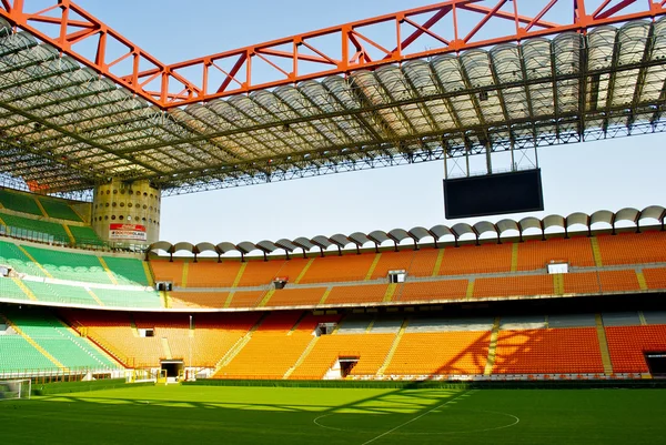 Stadion san siro w Mediolanie, Włochy — Zdjęcie stockowe