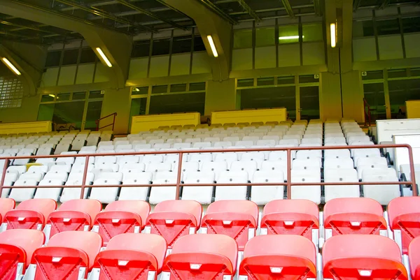 VIP sector of San Siro stadium in Milan, Italy — Stock Photo, Image