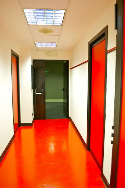 Entrance into the changing room of AC Milan — Stock Photo, Image