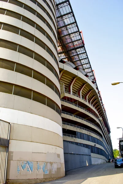 Stadion san siro z zewnątrz — Zdjęcie stockowe