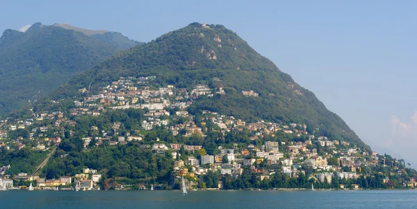 Berg i lugano — Stockfoto