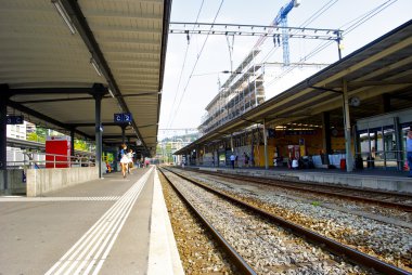 Avrupa'da tren istasyonu