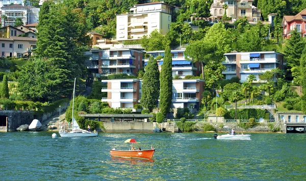 Cidade na montanha — Fotografia de Stock