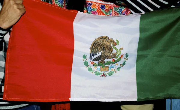 Mexican flag — Stock Photo, Image