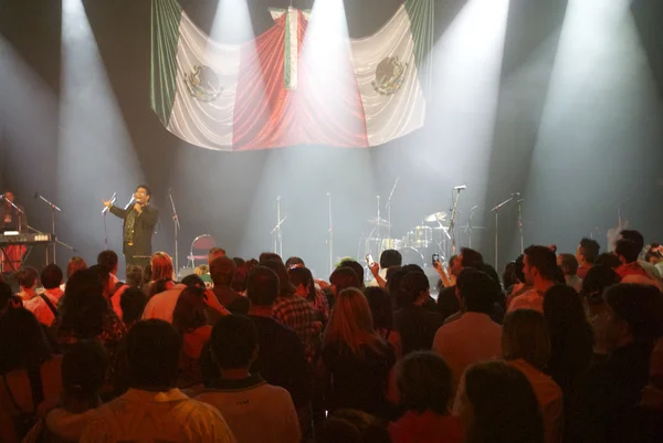 Actuación de un parodista de México — Foto de Stock