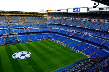 Santiago bernabeu Stadyumu oyun öncesi