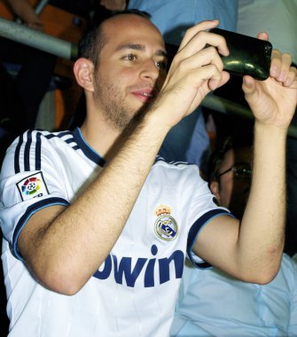 real Madrid mutlu fan