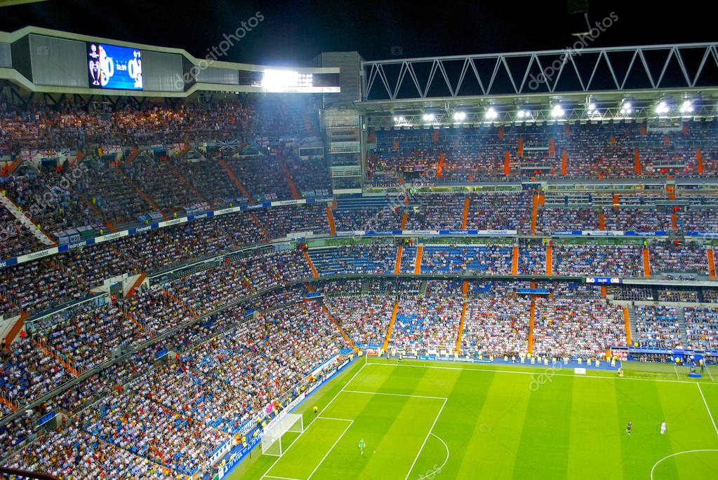 Grande Taille Real Madrid Bernabeu Santiago Stade De - Temu Belgium