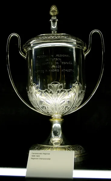 Copa histórica de la liga española del Real Madrid — Foto de Stock