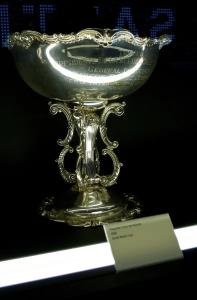 One of the historical trophies of Real Madrid — Stock Photo, Image