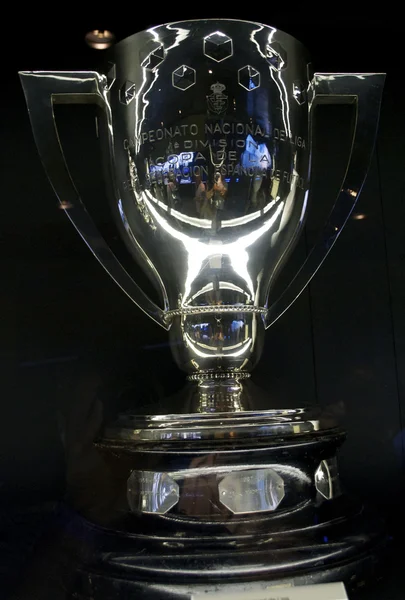 One of the historical trophies of Real Madrid — Stock Photo, Image