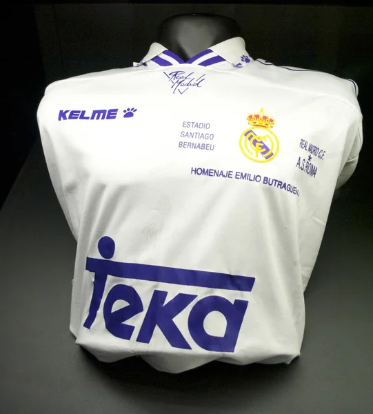 Camisa histórica do Real Madrid do final dos anos 90 — Fotografia de Stock