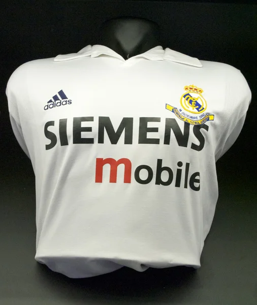 Camisa histórica do Real Madrid do início de 2000 — Fotografia de Stock