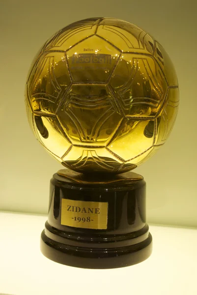 Pallone d'oro 1998 di Zidane — Foto Stock