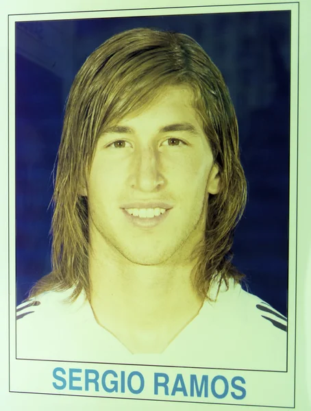 Sergio Ramos on the first day in Real Madrid — Stock Photo, Image