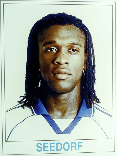 Clarence Seedorf on the first day in Real Madrid — Stock Photo, Image