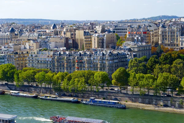 Floden Seine, Paris, Frankrike — Stockfoto