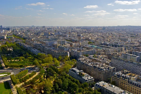 Utsikt över staden Paris — Stockfoto