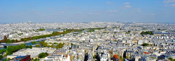 Sekwana i paris, Francja — Zdjęcie stockowe