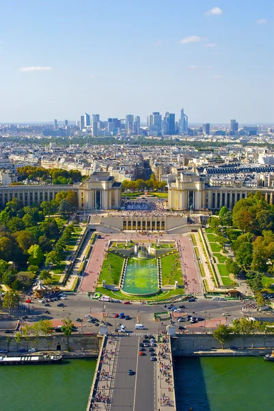 Náměstí Trocadero, Paříž, Francie — Stock fotografie