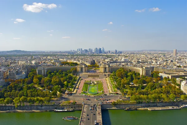 Náměstí Trocadero, Paříž, Francie — Stock fotografie