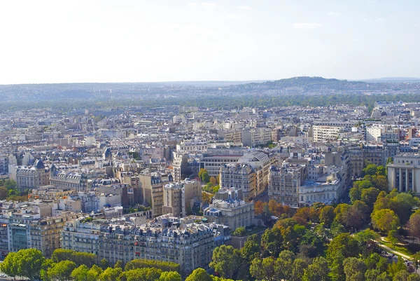 Visa från eifel tornet — Stockfoto