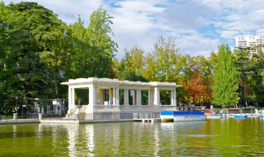 retiro Park, madrid tekne İskelesi