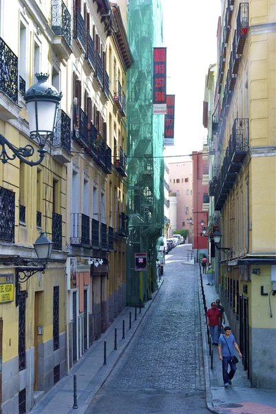 Madrid utca, Spanyolország — Stock Fotó