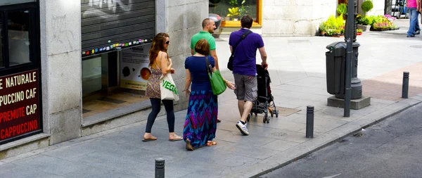 Na rua de Madrid, Espanha — Fotografia de Stock