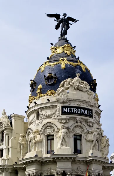 Hotel metropole, madrid, Španělsko — Stock fotografie