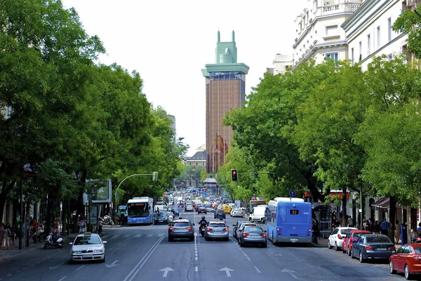 Ulica Madrid, Hiszpania — Zdjęcie stockowe