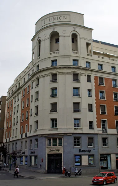 Beautiful facade in Madrid, Spain — Φωτογραφία Αρχείου