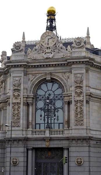 Beautiful facade in Madrid, Spain — ストック写真